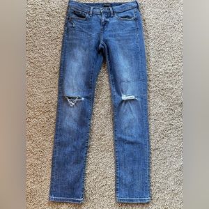 Banana Republic Women’s Distressed Girlfriend Jeans
